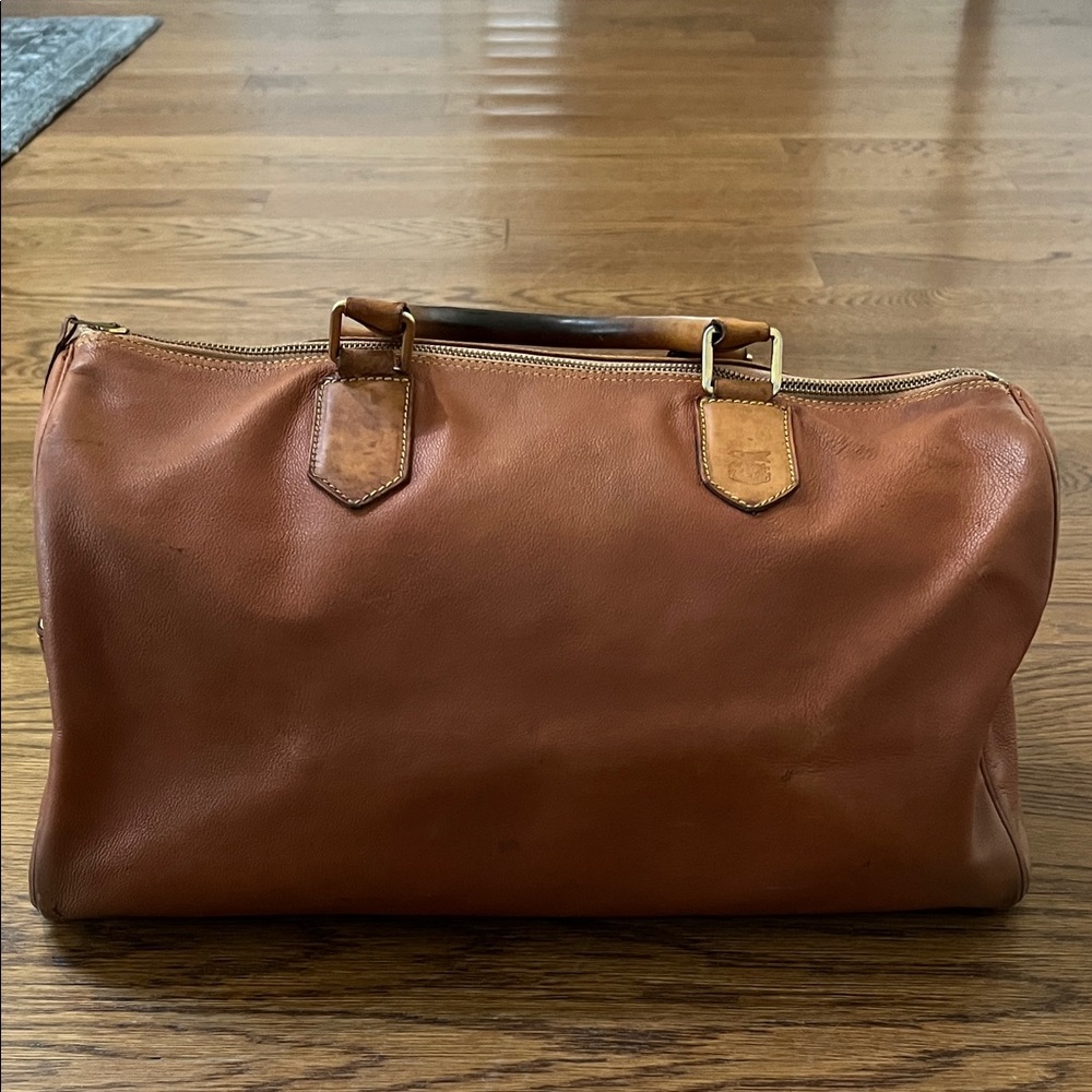 VTG Classic Brown Leather  Bag